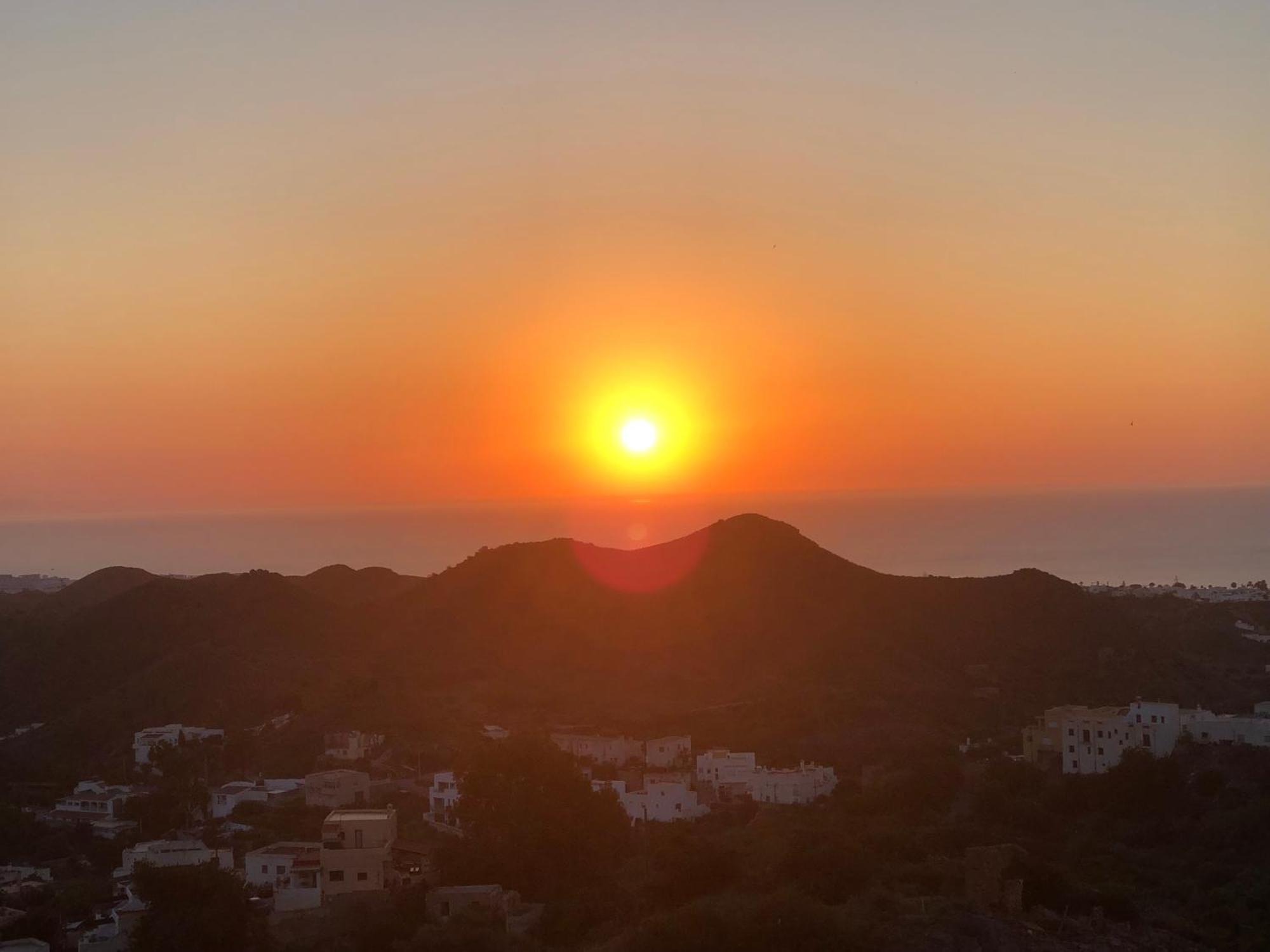 Apartment With A Great Terrace, Sea And Land Views Mojacar Exterior photo